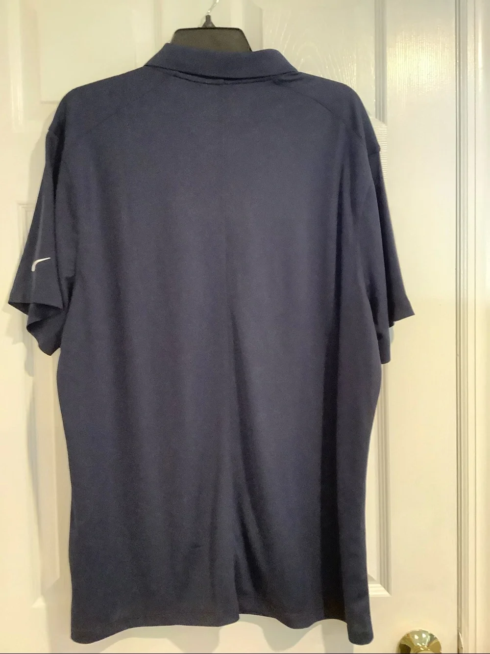 NWOT NIKE Navy Blue Dri-Fit 2025 Ryder Cup Bethpage Black Polo Golf Shirt XL